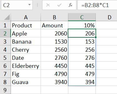 После нажатия Enter одна формула возвращает все 7 ответов. Больше не нужно запоминать Ctrl+Shift+Enter.